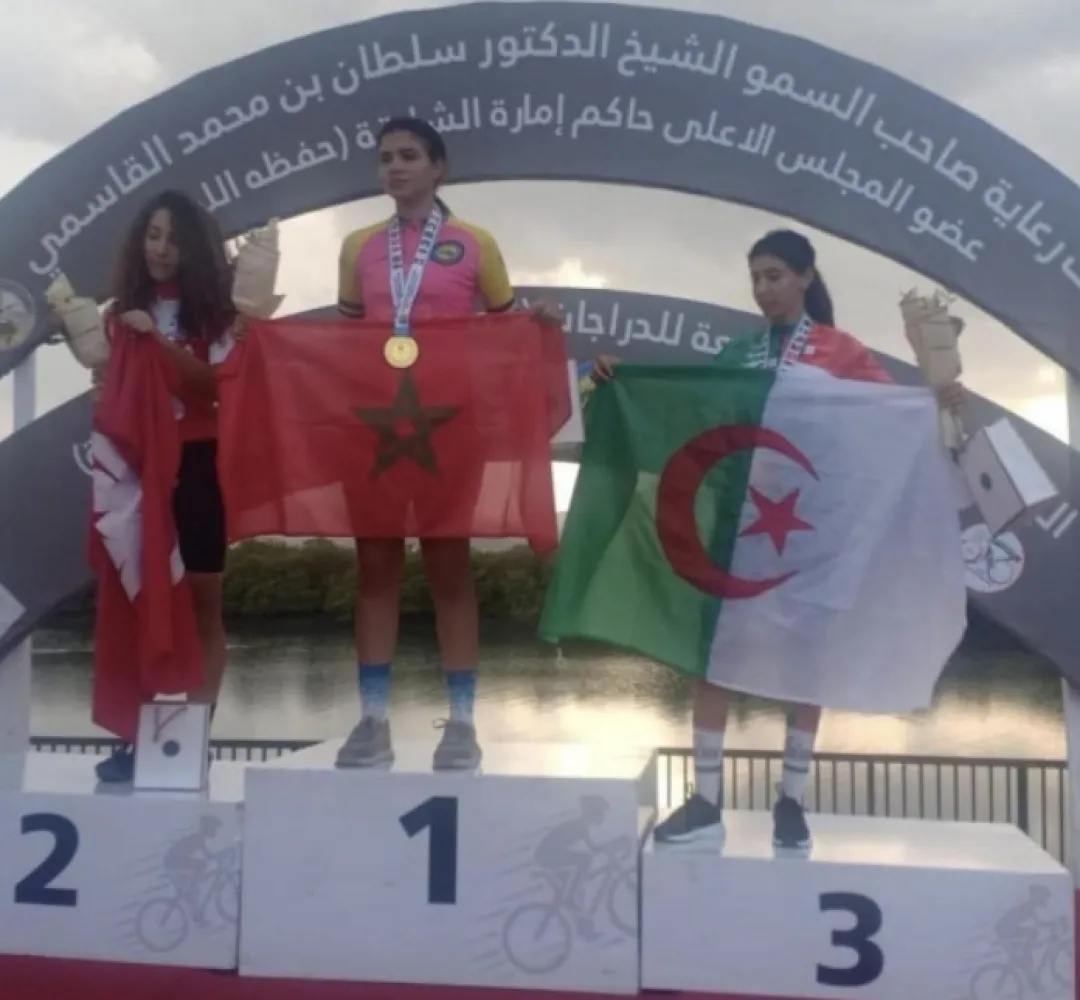 3 ذهبيات للمنتخب المغربي للدراجات الجبلية بالشارقة