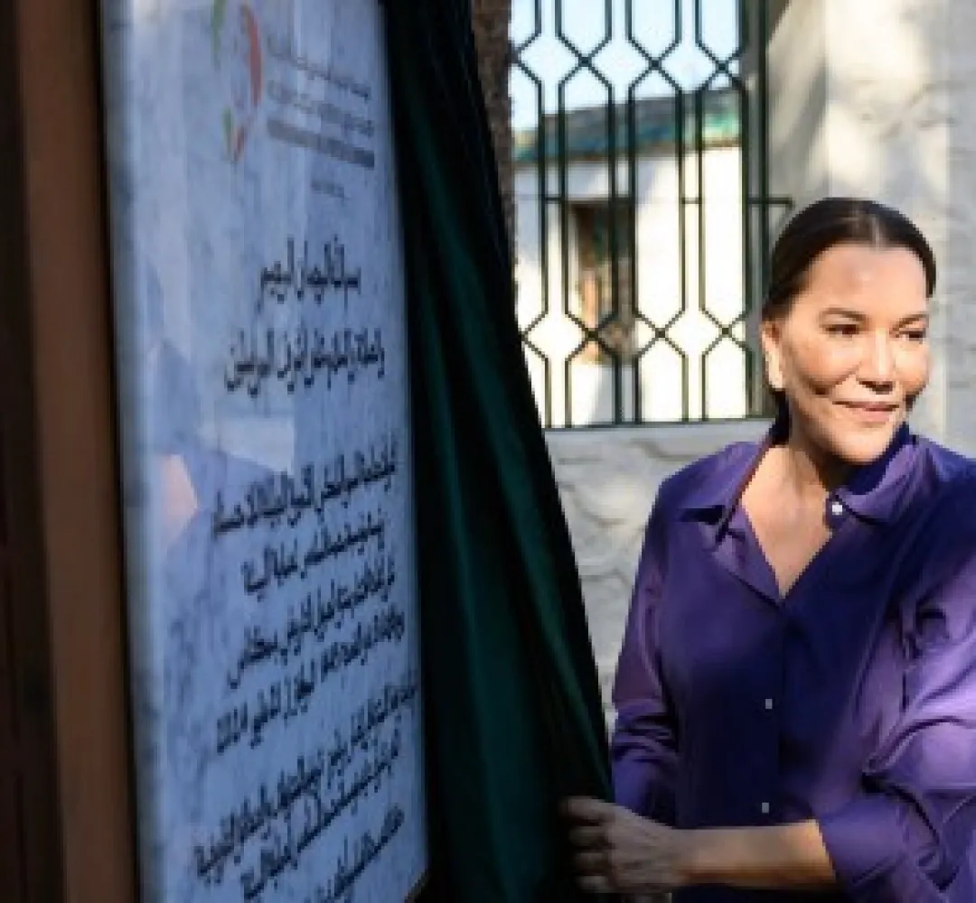 صاحبة السمو الملكي الأميرة للا حسناء تدشن منتزه لحبول التاريخي بمكناس بعد تجديده