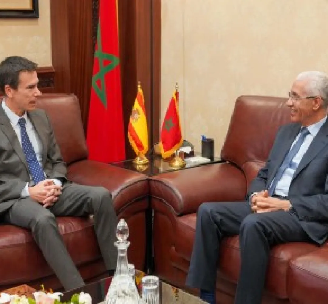 رئيس مجلس النواب يتباحث مع سفير إسبانيا بالمغرب
