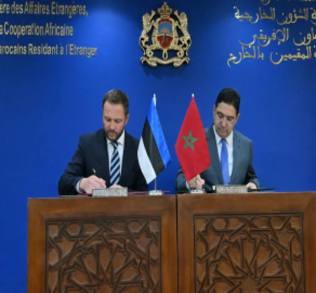 المغرب وإستونيا عازمان على بحث إمكانات تطوير علاقاتهما الثنائية