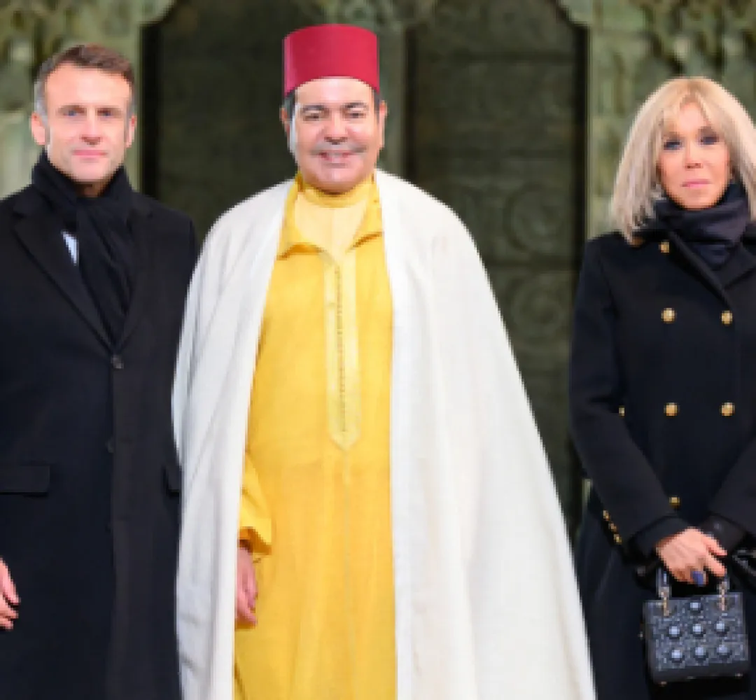 صاحب السمو الملكي الأمير مولاي رشيد يمثل جلالة الملك بباريس في حفل إعادة افتتاح كاتدرائية نوتردام