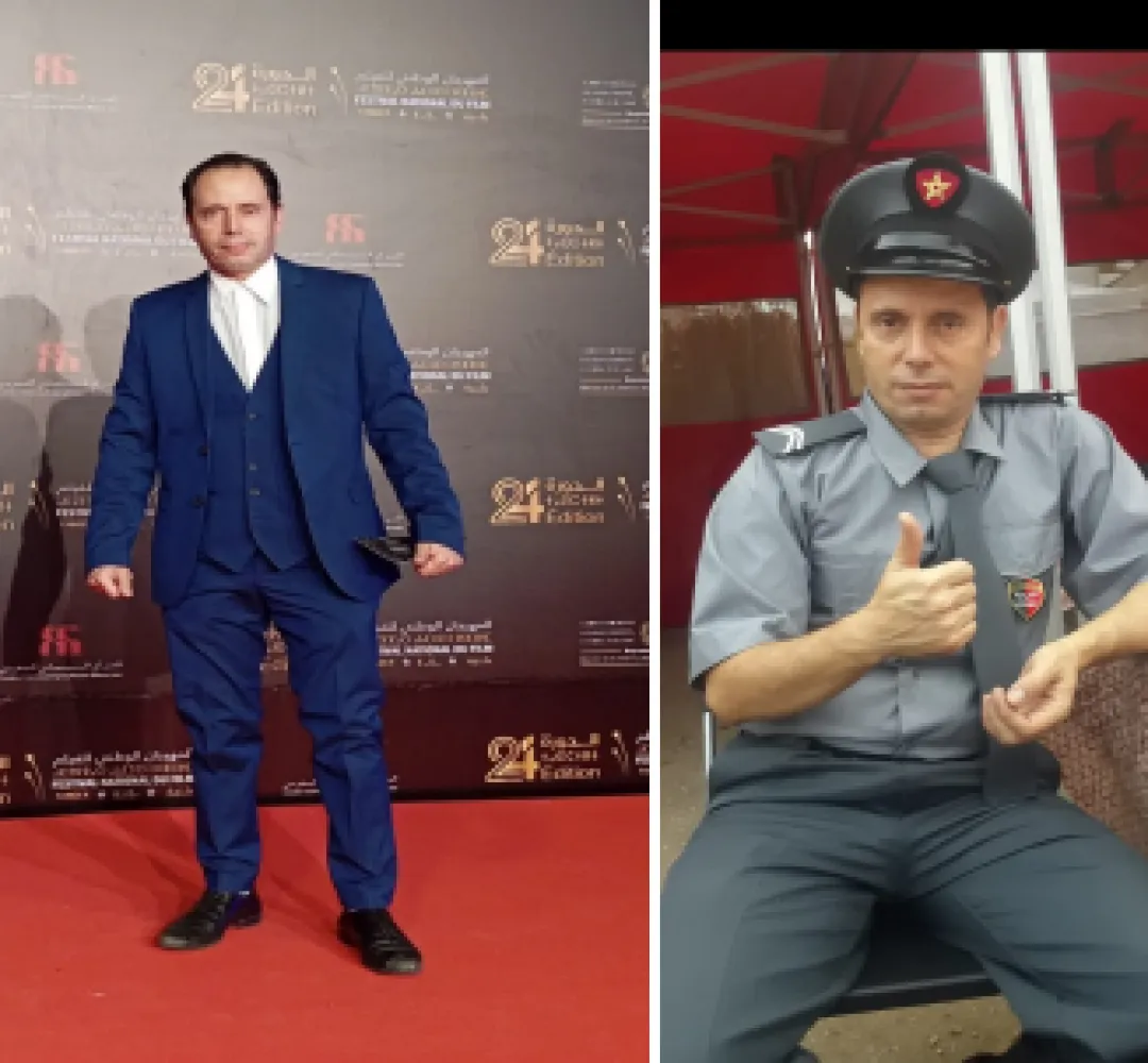 ورقة عن الفنان  المغربي  محمد العريف ابن مدينة مكناس