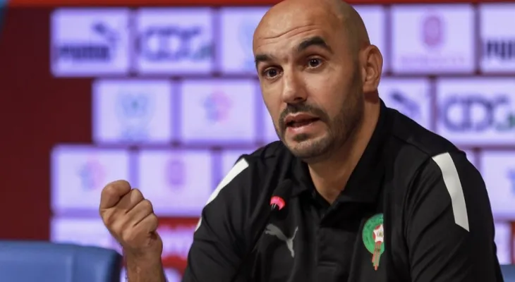 مدرب المنتخب الوطني وليد الركراكي سيعقد ندوة صحافية يوم الجمعة