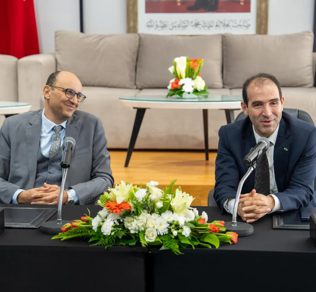 فخر واعتزاز كل من حسن طارق ومحمد بنعليلو بالثقة الملكية التي حضيا بها..