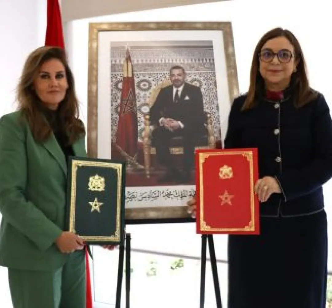 صاحبة السمو الأميرة للا زينب تترأس بالرباط حفل توقيع اتفاقية شراكة تهدف إلى دعم البرنامج الاستراتيجي للعصبة المغربية لحماية الطفولة