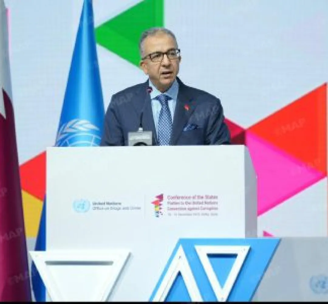 مؤتمر الدول الأطراف في الاتفاقية الأممية لمكافحة الفساد.. مجموعة 77 والصين تؤكد على ضرورة احترام سيادة الدول ووحدتها الترابية (دبلوماسي مغربي)