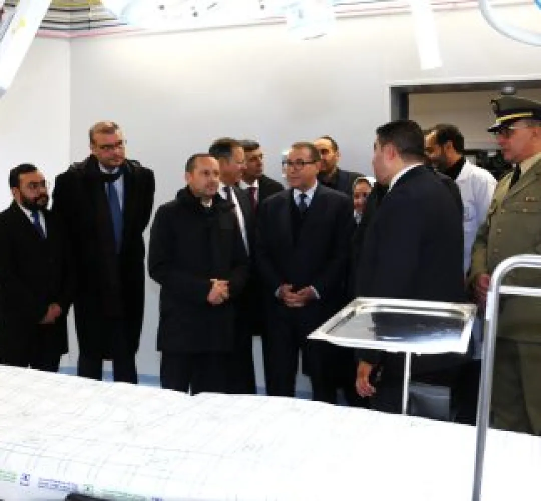 السيد التهراوي يطلق خدمات المركز الاستشفائي الإقليمي الفقيه بن صالح و14 مركزا صحيا بإقليم أزيلال