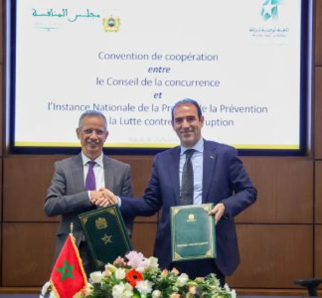 ضبط الممارسات الاقتصادية وتعزيز الحكامة الجيدة محور اتفاقية بين مجلس المنافسة والهيئة الوطنية للنزاهة والوقاية من الرشوة ومحاربتها