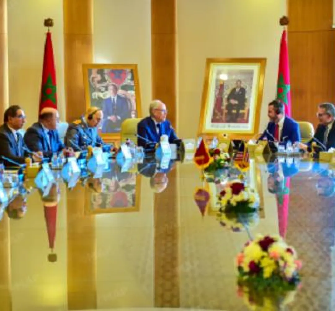 السيد لوديي يستقبل مساعد نائب وزير الحرب الأمريكي المكلف بالشؤون الإفريقية