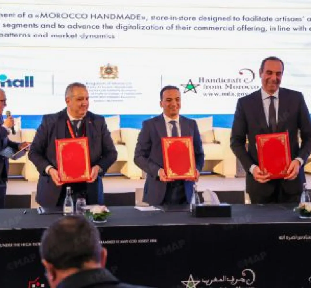 الرباط.. توقيع أربع اتفاقيات شراكة للنهوض بقطاع الصناعة التقليدية